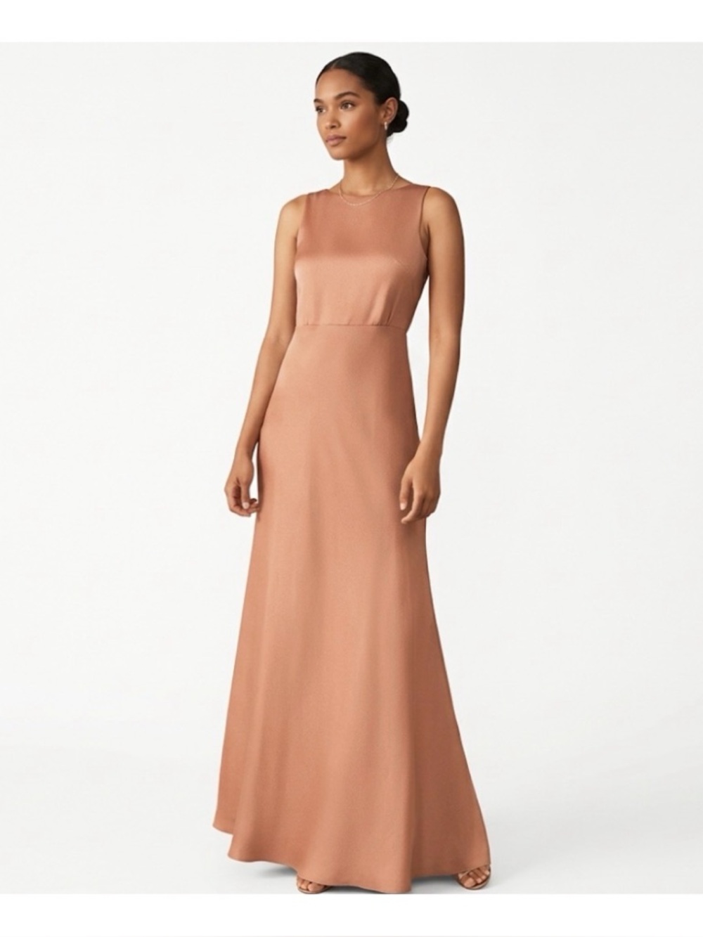 NWT Sachin & Babi BHLDN Beckett Satin Maxi Dress